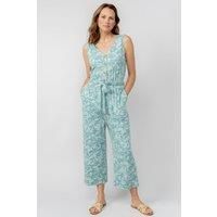 Lily & Me Allium Jumpsuit Fauna Sleeveless - Ocean - Size 10