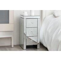 Mirrored Bedside Table -2 Options