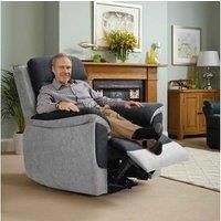 Fabric Grey Two Tone Sofa Set