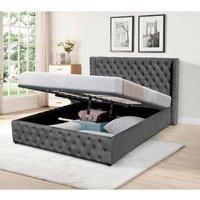 Sleepon 4ft6 Stansted Ottoman In Dark Grey
