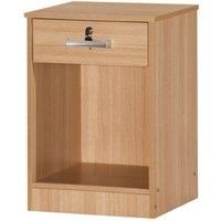 SleepOn Oak Effect Bedside Table