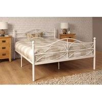 Willow Double Bed Frame - White