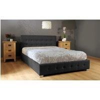 Reuben Ottoman Storage King Bed  Black