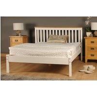 Riga Single Bed Frame - White