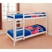 SleepOn Hillingdon Single Bunk Bed White