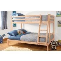 Bexley Single Triple Bunk Bed - Natural