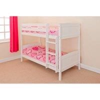 Kensington Single Bunk Bed - White