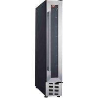 Cookology CWC150SS 15cm Wine Cooler in Stainless Steel, 7 Bottle Cabinet