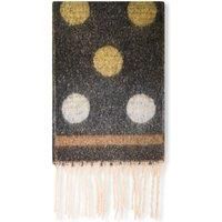 Circle Black Scarf