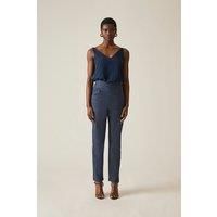 Denim Pin Tuck Jeans