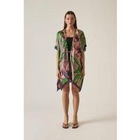 Floral Green Kaftan