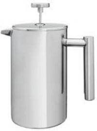 Argos Home Double Walled 8 Cup Cafetiere - Silver