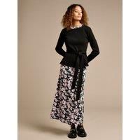 Henrietta Floral Jacquard Skirt