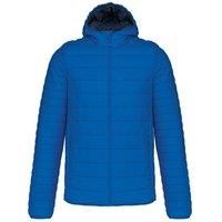 Kariban Mens Lightweight Hooded Down Jacket (XXL) (Light Royal)