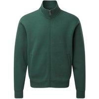Russell Mens Authentic Full Zip Sweatshirt Jacket (XL) (Bottle Green)