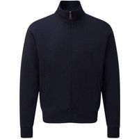 Russell Mens Authentic Full Zip Sweatshirt Jacket (2XL) (French Navy)