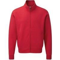 Russell Mens Authentic Full Zip Sweatshirt Jacket (M) (Classic Red)