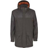 Trespass Mens Larken Waterproof DLX Jacket (S) (Peat)