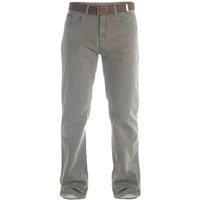 Duke Clothing Men's D555 London Brian Bedford Cord Kingsize Trousers in Brown | Size: 60L