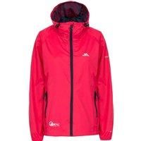 Trespass Womens/Ladies Qikpac Waterproof Packaway Shell Jacket (XXL) (Raspberry)
