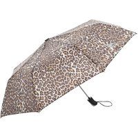 Trespass Maggiemay Automatic Umbrella (One Size) (Leopard Print)