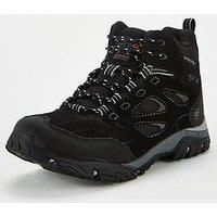 Regatta Men's Holcombe IEP Mid High Rise Hiking Boots, (Black/Granite 9v8), 8 UK,(42 EU)