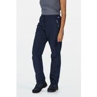 Regatta Womens Highton Waterproof Breathable Isotex 10000 Strech Unlined Over Trousers Overtrousers - Navy, 3XL