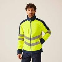 Regatta Mens Hi Vis Pro Softshell Workwear Jacket