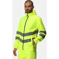 Regatta TRW497 20095 Professional Hi-Vis Waterproof and Windproof Pack away Jacket, Yellow, XXXL