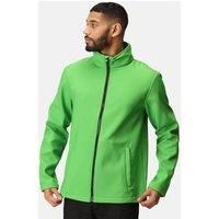 Regatta Professional Men's Breathable Ablaze Printable Softshell Jacket Extreme Green Black