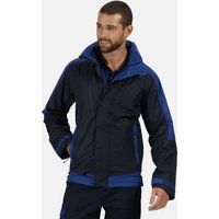 Regatta Professional Men's Contrast Waterproof Shell Jacket Navy New Royal Blue, Size: XL