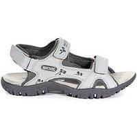 Regatta Womens Haris Outdoor Walking Hiking Adjustable Sandals - Steel Granite