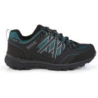 Regatta Women Samaris II Low' Walking Shoes Rise Hiking Boots, Blue (Shorline/Ash 32g), 5 UK