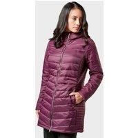 Women's Beaudine Long Baffle Jacket, Purple