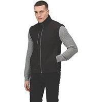 Regatta Professional Men's Honestly Made Recycled Printable Softshell Bodywarmer Black, Size: Xxl