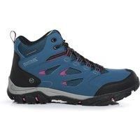 Regatta Womens Holcombe IEP Waterproof Walking Boots - Blue Morrocan Pink