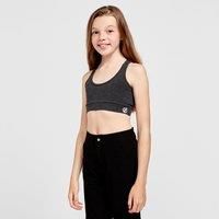 Dare 2b Girls/' DGT411 3PDC07 Trendsetter/' Lightweight Quick Drying Racerback Top, Charcoal Grey, 7-8