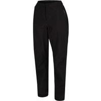 Regatta Women's Highton Waterproof Breathable Isotex 10000 Strech Unlined Over Trousers Overtrousers, Black, M