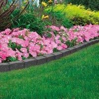 Primeur 120cm Roman Stone Border - Grey (x8)