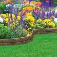 Primeur EZ Ultracurve Bricks Border Edging - Earth (x2)