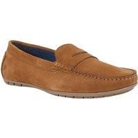 Lotus Men's 'Addison' Suede Loafers in Tan | Size: 8