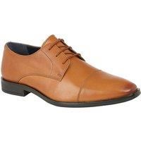 Lotus Men's 'Euston' Leather Derby Shoes in Tan | Size: 11