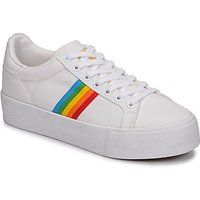 Gola  ORCHID PLATEFORM RAINBOW  women's Shoes (Trainers) in White