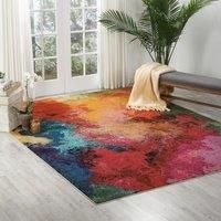 Multi Coloured Celestial Palette Rug Multi-Coloured