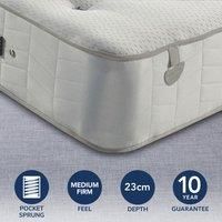Pocketo Medium Firm 1000 Mattress White