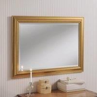 Yearn Framed Mirror Gold Effect Gold Effect