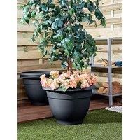 Wham Set Of 4 48Cm Round Bell Planter