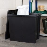 Wham Bam Super Strong Recycled Black Heavy Duty Storage LARGE Box 96 Litre