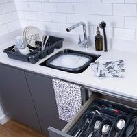 Wham Casa 3-Piece Kitchen Tidy Set - Black