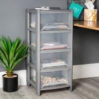 Wham Deep 4 Drawer Storage Tower Unit